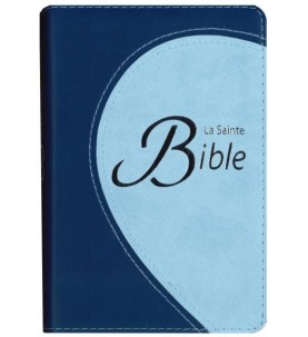 Bible compacte duo bleue