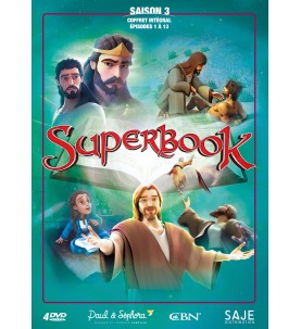 DVD Superbook Coffret intégral Saison 3 (4 DVD)